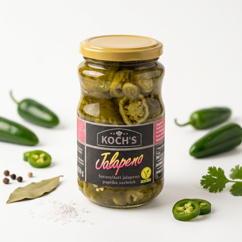 Krájená pálivá paprika 350g
