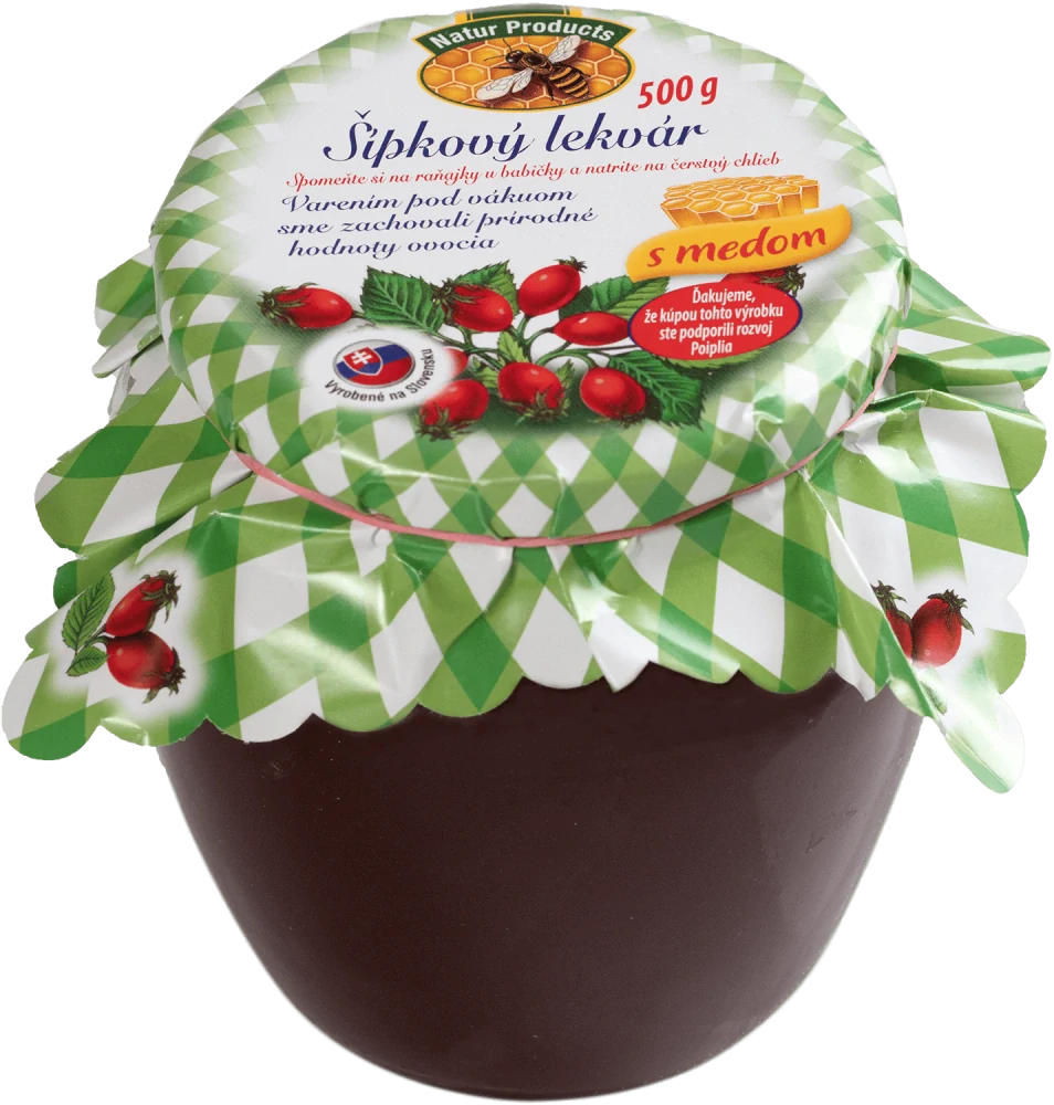 Šípkový džem s medem 500g