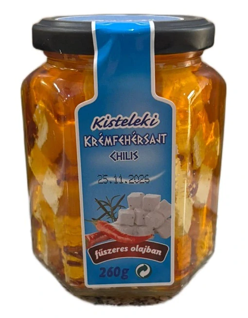 Sýr s chilli v oleji 260g