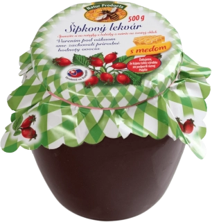 Šípkový džem s medem 500g